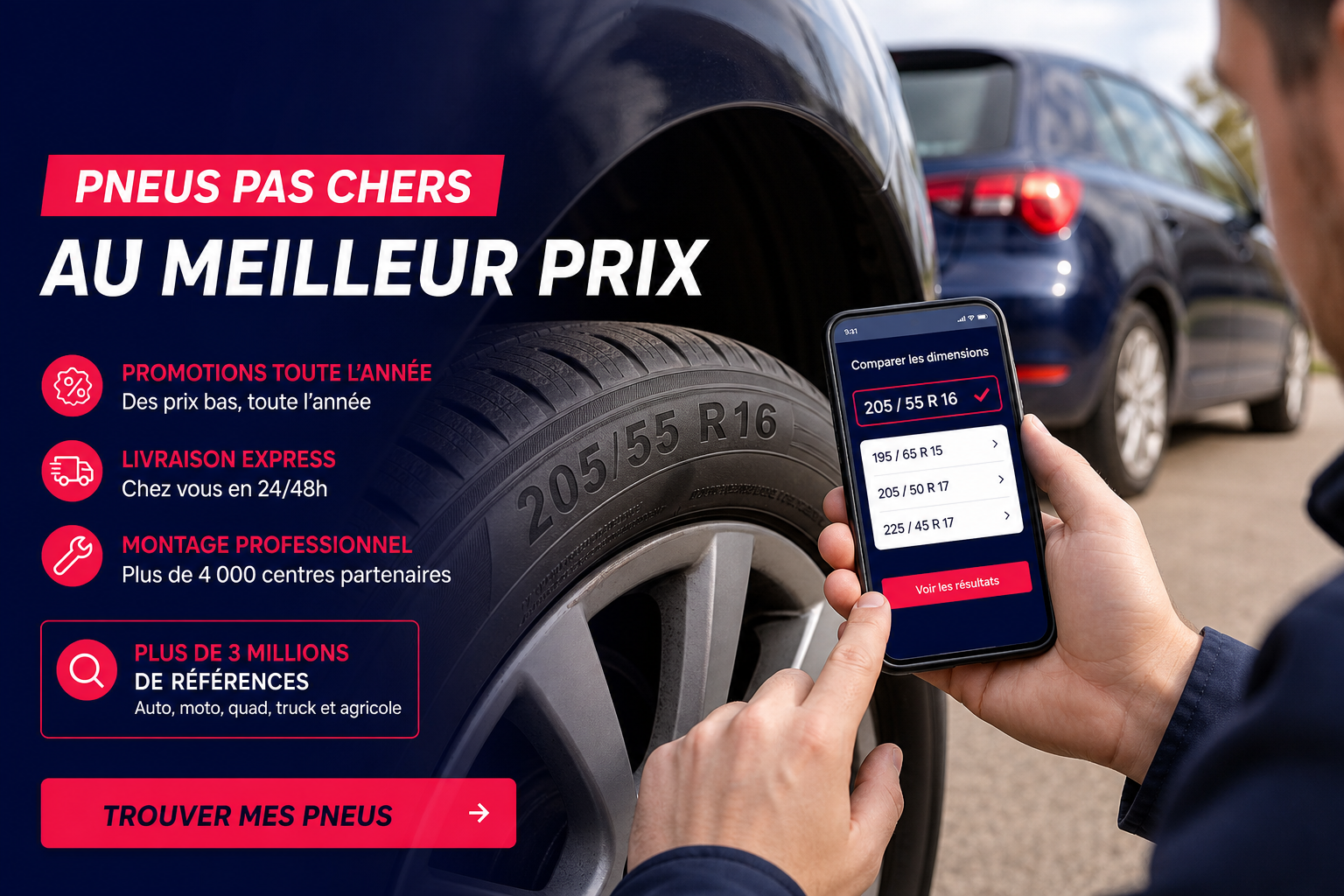 Bien choisir la dimension de vos pneus sans vous tromper