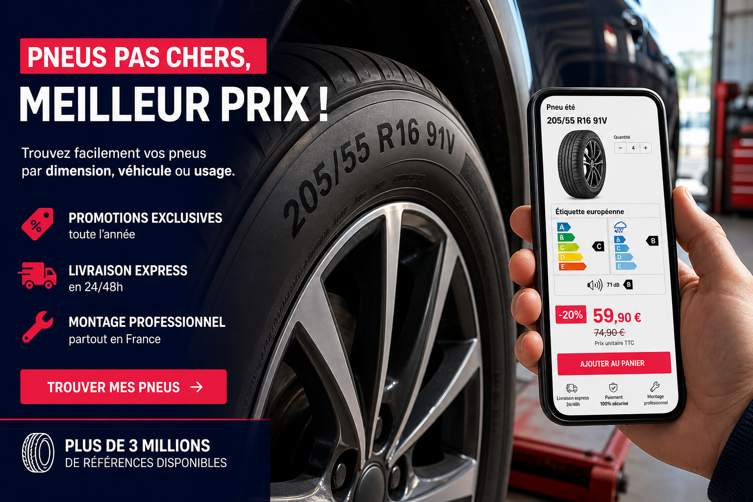 Bien comprendre une fiche produit pneu avant de commander