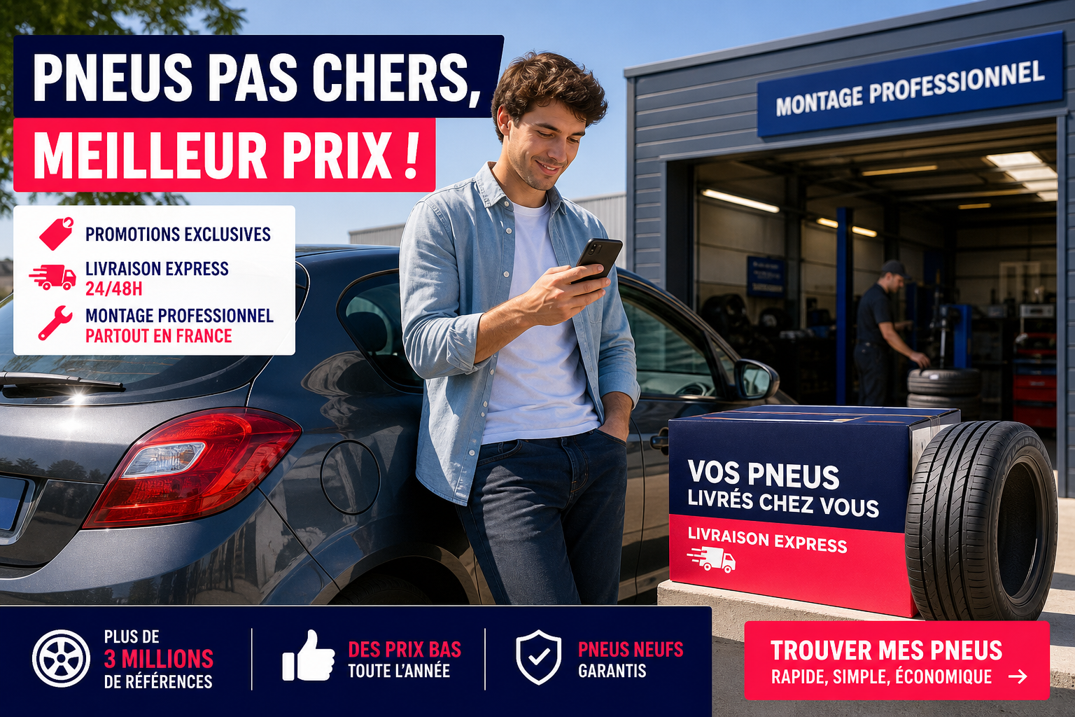 Jeunes conducteurs : bien acheter ses pneus sans trop payer