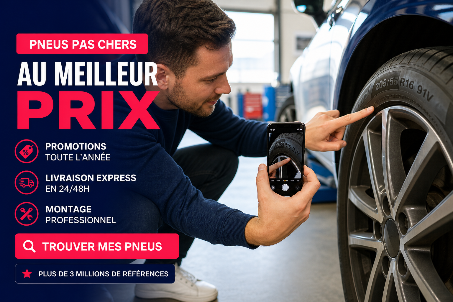 Trouver la référence de vos pneus sans vous tromper